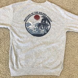 Light grey crew neck